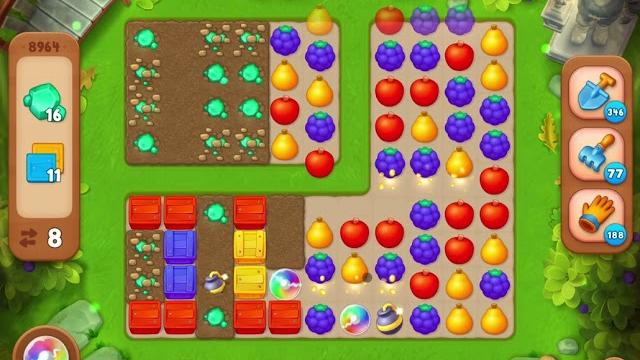 Gardenscapes level 8964 no boosters Gardenscapes level 8964 no boosters