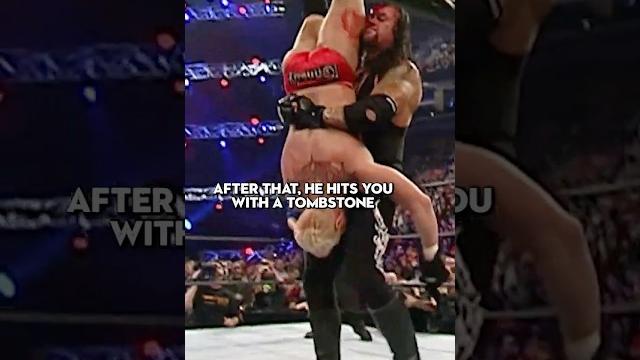 Undertaker's brutal tombstone piledriver to mr kennedy Undertaker's brutal tombstone piledriver to mr kennedy
