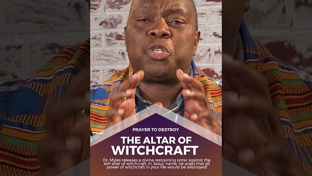 Prayer to break the altar of witchcraft #shorts Prayer to break the altar of witchcraft #shorts