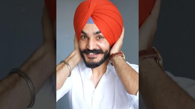 Patiala shahi pagg in 10 seconds #shorts Patiala shahi pagg in 10 seconds #shorts