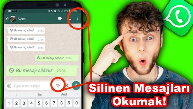 Whatsapp’ta si̇li̇nen mesaji okumak! (2024) Whatsapp’ta si̇li̇nen mesaji okumak! (2024)