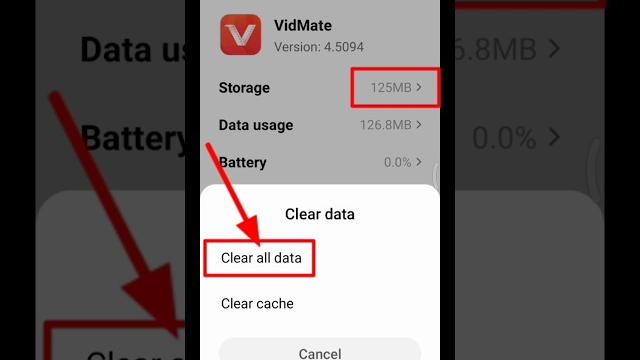How to clear cached data vidmate #youtube #shorts #videos #viral #trending #impossible How to clear cached data vidmate #youtube #shorts #videos #viral #trending #impossible