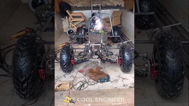 Almost completed building my homemade atv #atv #automobile #atvoffroad #homemade #gokart #tractor Almost completed building my homemade atv #atv #automobile #atvoffroad #homemade #gokart #tractor