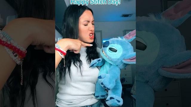 Happy stitch day!! #youtubeshorts Happy stitch day!! #youtubeshorts