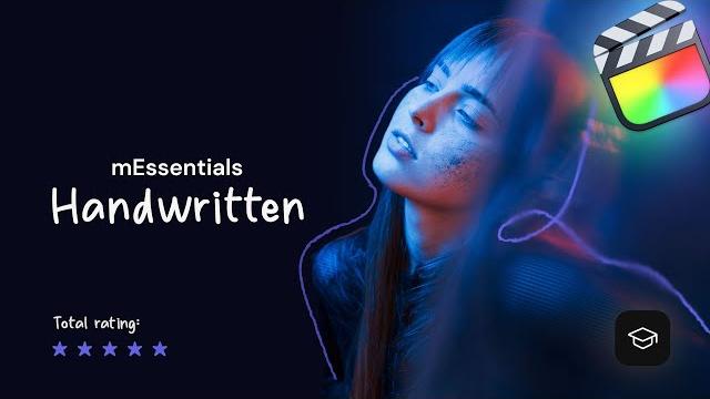 Create handwritten effects in final cut pro — messentials handwritten tutorial — motionvfx Create handwritten effects in final cut pro — messentials handwritten tutorial — motionvfx