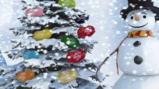Snowman - cinnamon jelly belly beans Snowman - cinnamon jelly belly beans