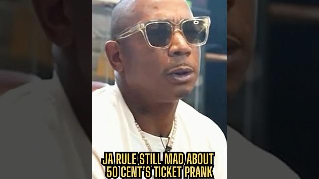 Ja rule still mad about 50 cent’s ticket fun Ja rule still mad about 50 cent’s ticket fun