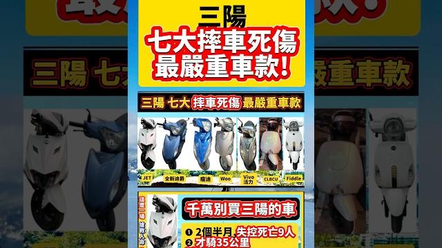 Sym 三陽 七大摔車死傷最嚴重車款! jet、全新迪爵、clbcu、woo115,fiddle、瘦迪,vivo 摔車.失控死傷災情特別嚴重!不要騎這七款車載小孩,小孩經不起摔一次車風險! Sym 三陽 七大摔車死傷最嚴重車款! jet、全新迪爵、clbcu、woo115,fiddle、瘦迪,vivo 摔車.失控死傷災情特別嚴重!不要騎這七款車載小孩,小孩經不起摔一次車風險!