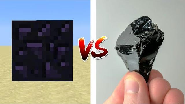 Minecraft blocks vs real life rocks Minecraft blocks vs real life rocks