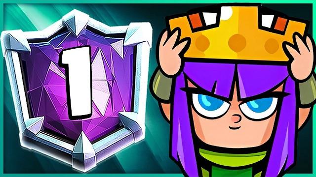 100% spam deck reached rank 1 in the world! 100% spam deck reached rank 1 in the world!