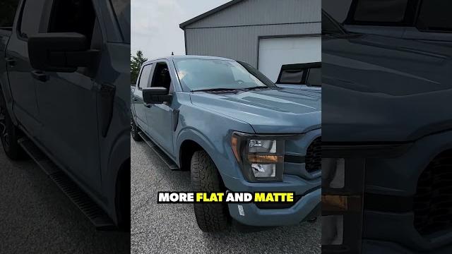 Ford's color duel: azure gray vs. area 51 Ford's color duel: azure gray vs. area 51