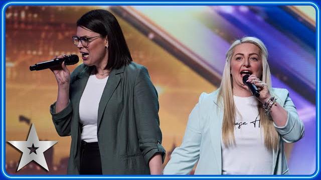Office workers han & fran get audience dancing with abba medley | auditions | bgt 2025 Office workers han & fran get audience dancing with abba medley | auditions | bgt 2025