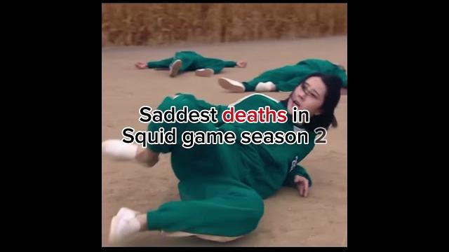 Saddest death in squid game season 2 #squidgame2 #death #saddest Saddest death in squid game season 2 #squidgame2 #death #saddest