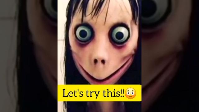 Scary momo challenge | #shorts #viral #viralvideo #trending Scary momo challenge | #shorts #viral #viralvideo #trending