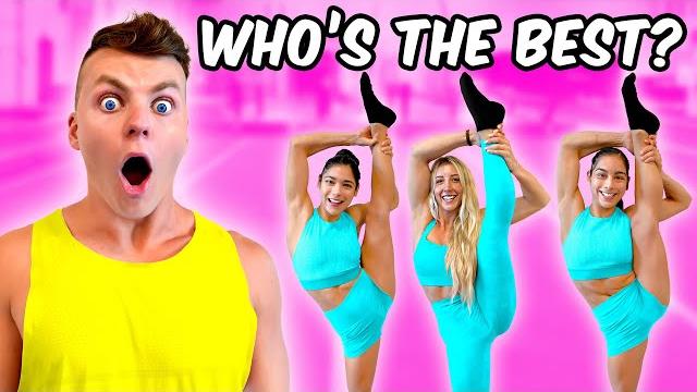 Extreme copycat gymnastics challenge! Extreme copycat gymnastics challenge!