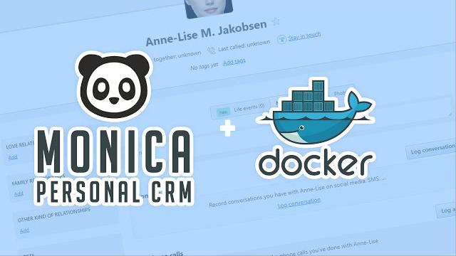 Monica prm (personal relationship manager) on docker Monica prm (personal relationship manager) on docker