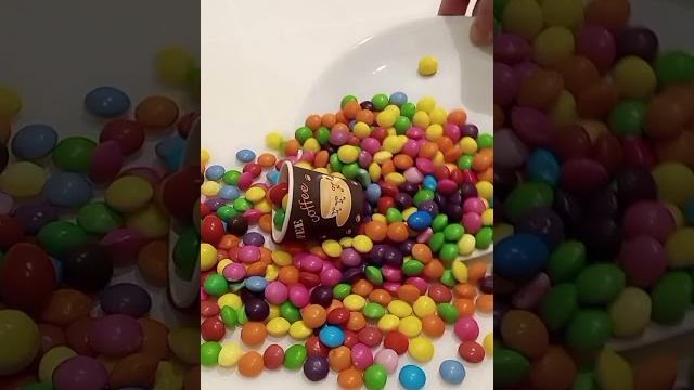 #reversing #satisfying #asmr skittles with m&m nuts #reversing #satisfying #asmr skittles with m&m nuts