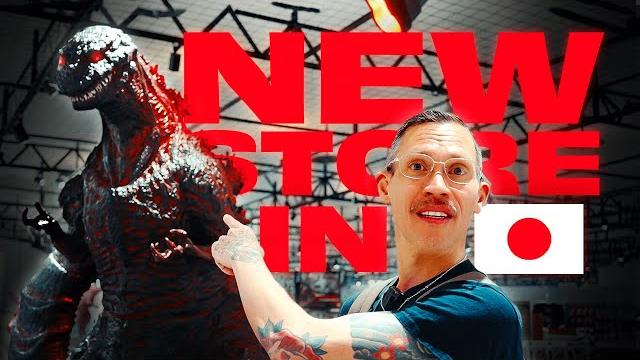 Visiting the new godzilla store in tokyo, japan Visiting the new godzilla store in tokyo, japan