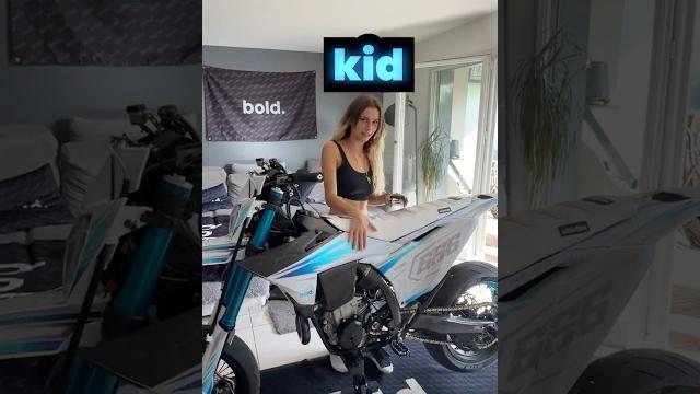 She lowkey got mad #ktm #dirtbike She lowkey got mad #ktm #dirtbike