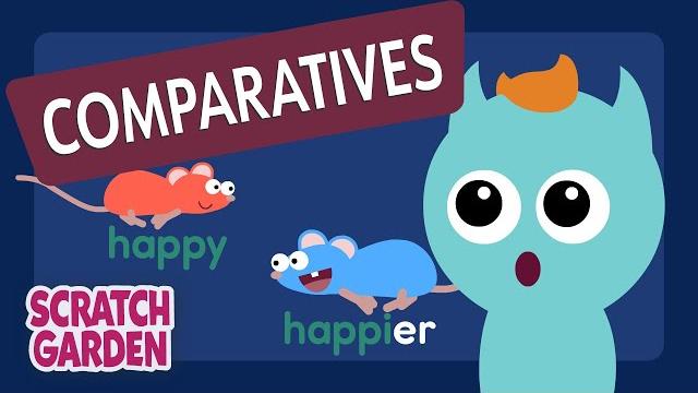 Comparatives | monsters learn english | scratch garden Comparatives | monsters learn english | scratch garden