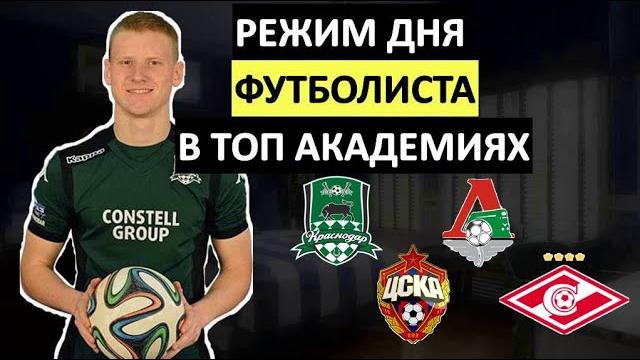 Режим дня футболистов в лучших академиях россии Режим дня футболистов в лучших академиях россии