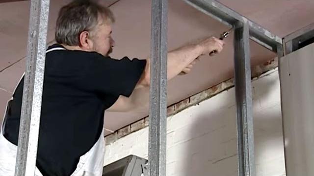 How to install metal stud framing / drywall How to install metal stud framing / drywall