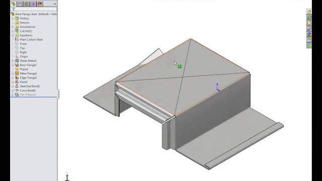 Sheet metal in solidworks 101 Sheet metal in solidworks 101