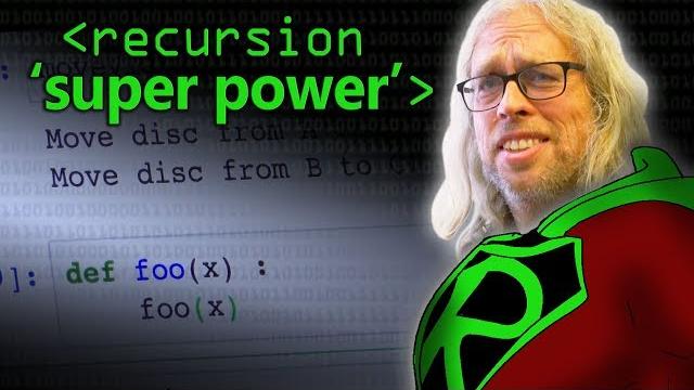 Recursion 'super power' (in python) - computerphile Recursion 'super power' (in python) - computerphile