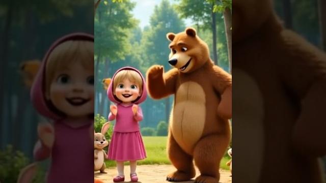 Masha and the bear's hilarious dance show Masha and the bear's hilarious dance show