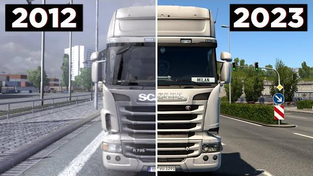 Ets2: 2012 vs 2023 Ets2: 2012 vs 2023