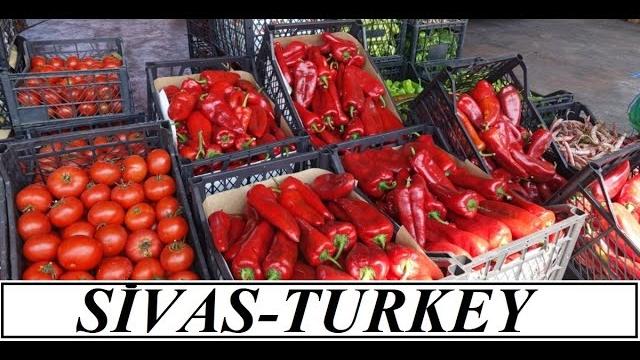 Vegetable and fruit market sivas /turkey part 7 Vegetable and fruit market sivas /turkey part 7