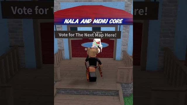 Nala and menu core!! #roblox #mm2 Nala and menu core!! #roblox #mm2