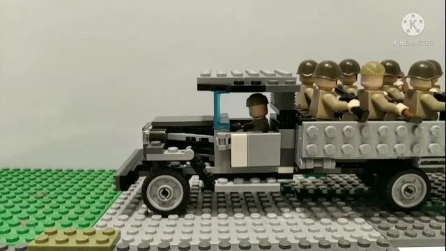 Lego. анимационный тест, газ-аа Lego. анимационный тест, газ-аа