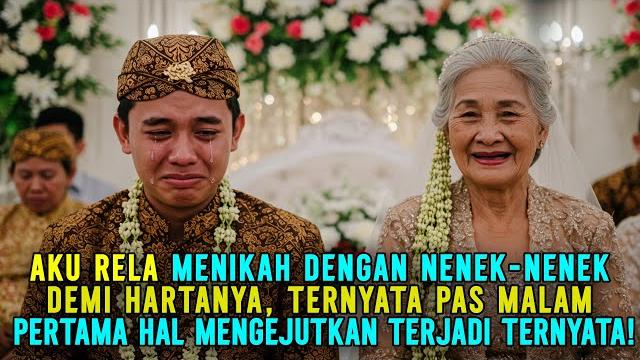 Demi keluargaku aku rela menikah dengan nenek - nenek, saat malam pertama hal mengejutkan terungkap! Demi keluargaku aku rela menikah dengan nenek - nenek, saat malam pertama hal mengejutkan terungkap!