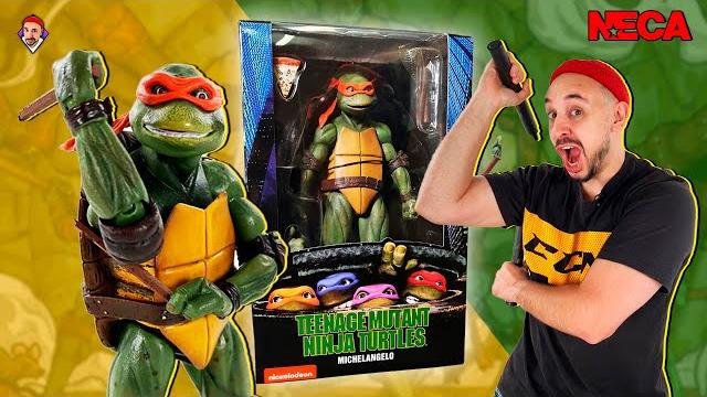 Распаковка фигурки черепашки-ниндзя: майки! neca teenage mutant ninja turtles (1990)! топ роб обзор! Распаковка фигурки черепашки-ниндзя: майки! neca teenage mutant ninja turtles (1990)! топ роб обзор!