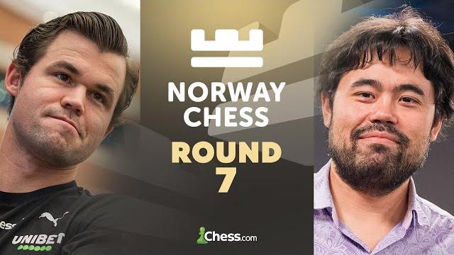 Norway chess 2025! magnus v. hikaru again!! gukesh v. arjun & anna v. humpy for top spot! rd 7 Norway chess 2025! magnus v. hikaru again!! gukesh v. arjun & anna v. humpy for top spot! rd 7