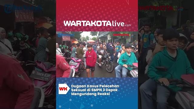 Ratusan alumni dan pelajar smpn 3 depok gelar demo buntut dugaan kasus pelecehan seksual Ratusan alumni dan pelajar smpn 3 depok gelar demo buntut dugaan kasus pelecehan seksual
