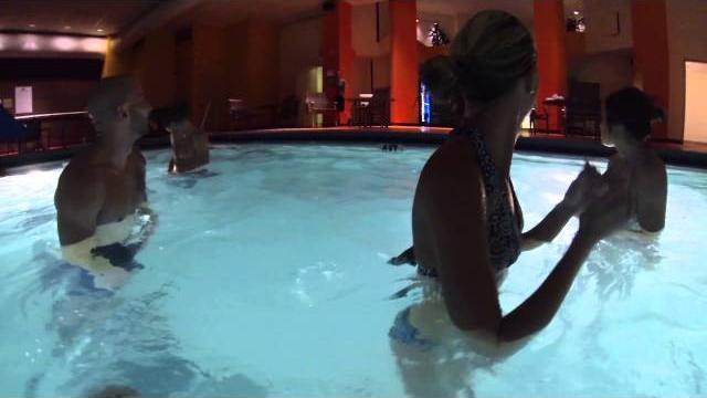 Gopro in the pool. oops!! she forgot it was on! Gopro in the pool. oops!! she forgot it was on!