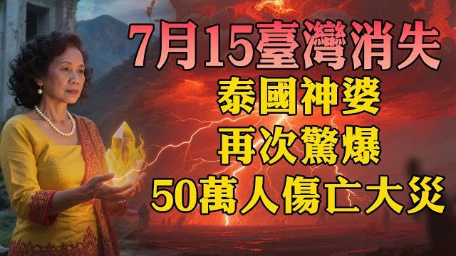 7月15台灣消失?準確預言地震新冠 泰國神婆再次驚爆 50萬人傷亡大災難【佛語】#運勢 #風水 #佛教 #生肖 #佛語 7月15台灣消失?準確預言地震新冠 泰國神婆再次驚爆 50萬人傷亡大災難【佛語】#運勢 #風水 #佛教 #生肖 #佛語
