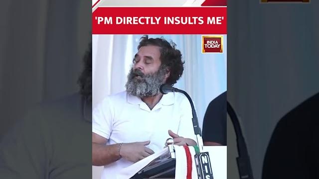 Pm insults me but...: rahul gandhi on parliament speech being edited Pm insults me but...: rahul gandhi on parliament speech being edited