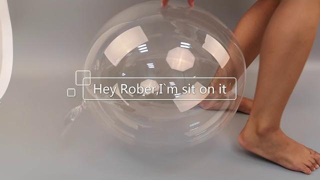 Hey robert i`m sit on balloon Hey robert i`m sit on balloon