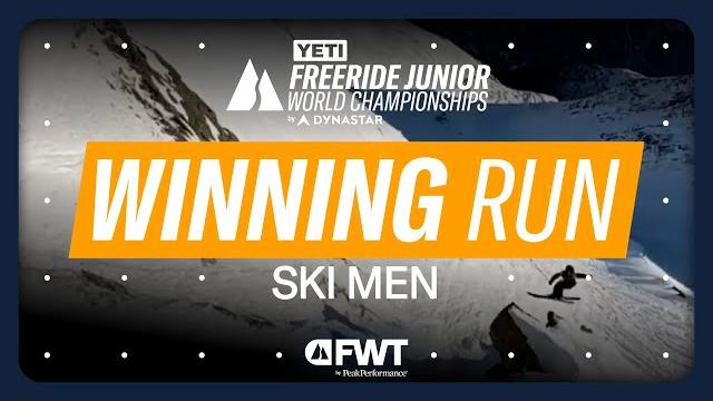 Winning run ski men: noah peizerat – 2025 yeti junior world championships kappl by dynastar Winning run ski men: noah peizerat – 2025 yeti junior world championships kappl by dynastar