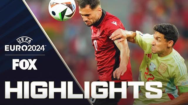Albania vs. spain highlights | uefa euro 2024 Albania vs. spain highlights | uefa euro 2024