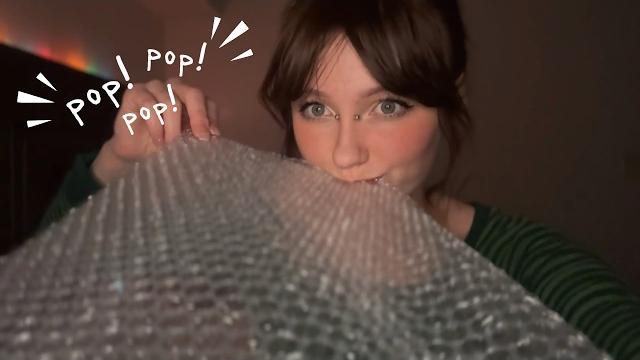 Asmrchomping on random objects biting +chewing , mouth sounds , paper, bubble wrap pops , noms Asmrchomping on random objects biting +chewing , mouth sounds , paper, bubble wrap pops , noms
