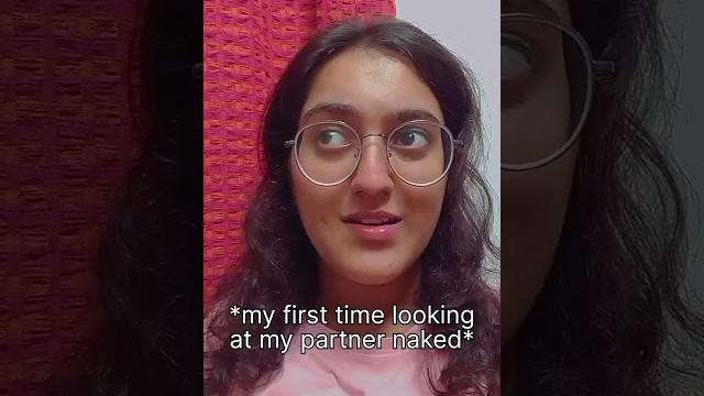 When you first saw your partner naked || sex education When you first saw your partner naked || sex education