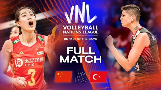 Chn vs. tur - gold medal match | women's vnl 2023 | full match Chn vs. tur - gold medal match | women's vnl 2023 | full match