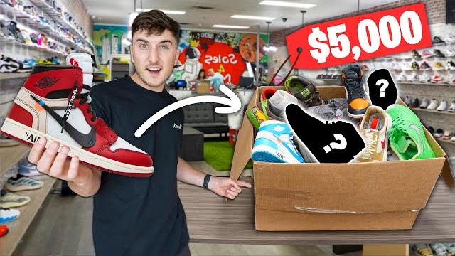 I traded my $5000 sneakers for a mystery box! I traded my $5000 sneakers for a mystery box!