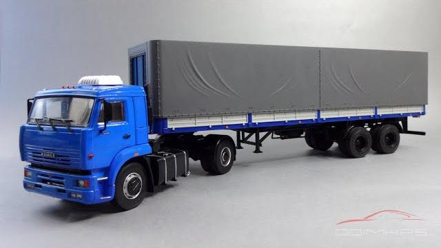 Камаз-5460 седельный тягач || автоистория - start scale models - пао камаз || масштабные модели 1:43 Камаз-5460 седельный тягач || автоистория - start scale models - пао камаз || масштабные модели 1:43