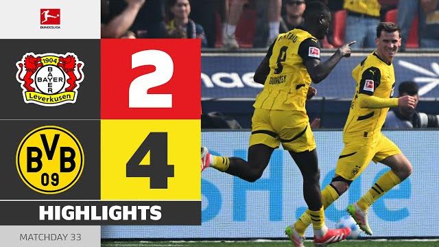 Bvb crash alonso-farewell! | bayer 04 leverkusen - borussia dortmund | hl | md 33 – bundesliga 24/25 Bvb crash alonso-farewell! | bayer 04 leverkusen - borussia dortmund | hl | md 33 – bundesliga 24/25