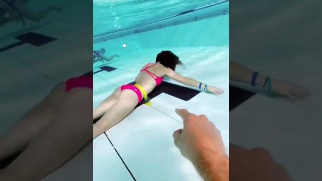 Is she ticklish underwater Is she ticklish underwater